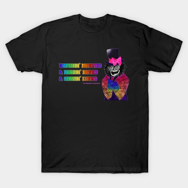 Divination Hollow's Baba Siwadewk Gay Pride Horror Tee T-Shirt T-Shirt T-Shirt by Divination Hollow Reviews